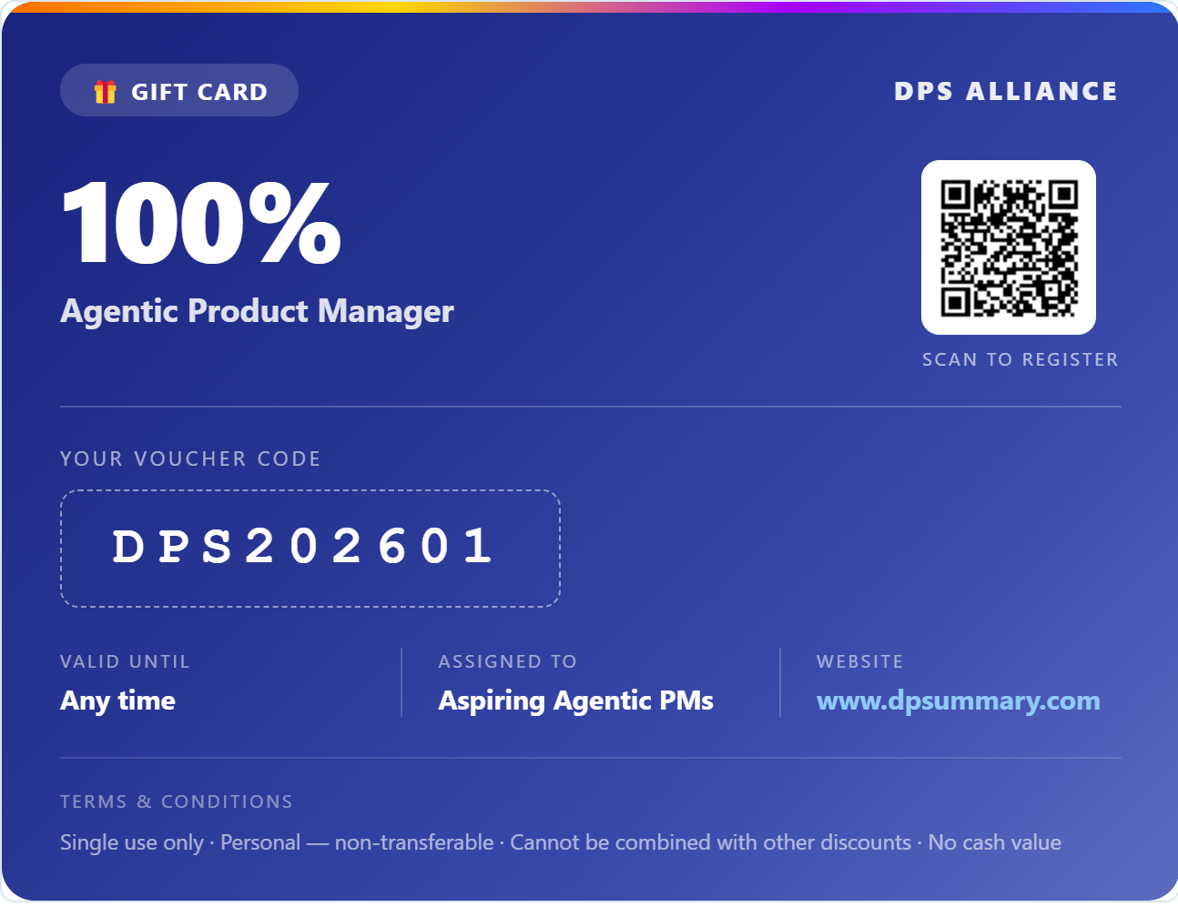 Agentic PM Gift Card